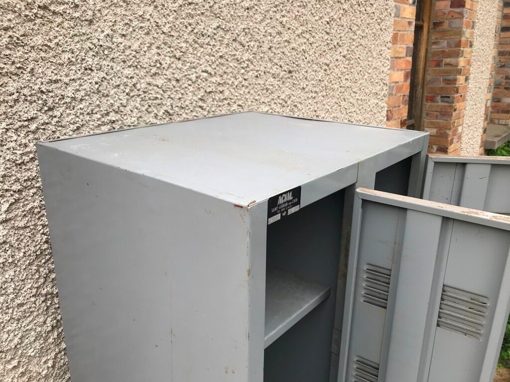 2-door metal wardrobe wardrobe