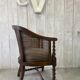 Antique chair with caning