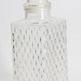 Old glass whiskey decanter