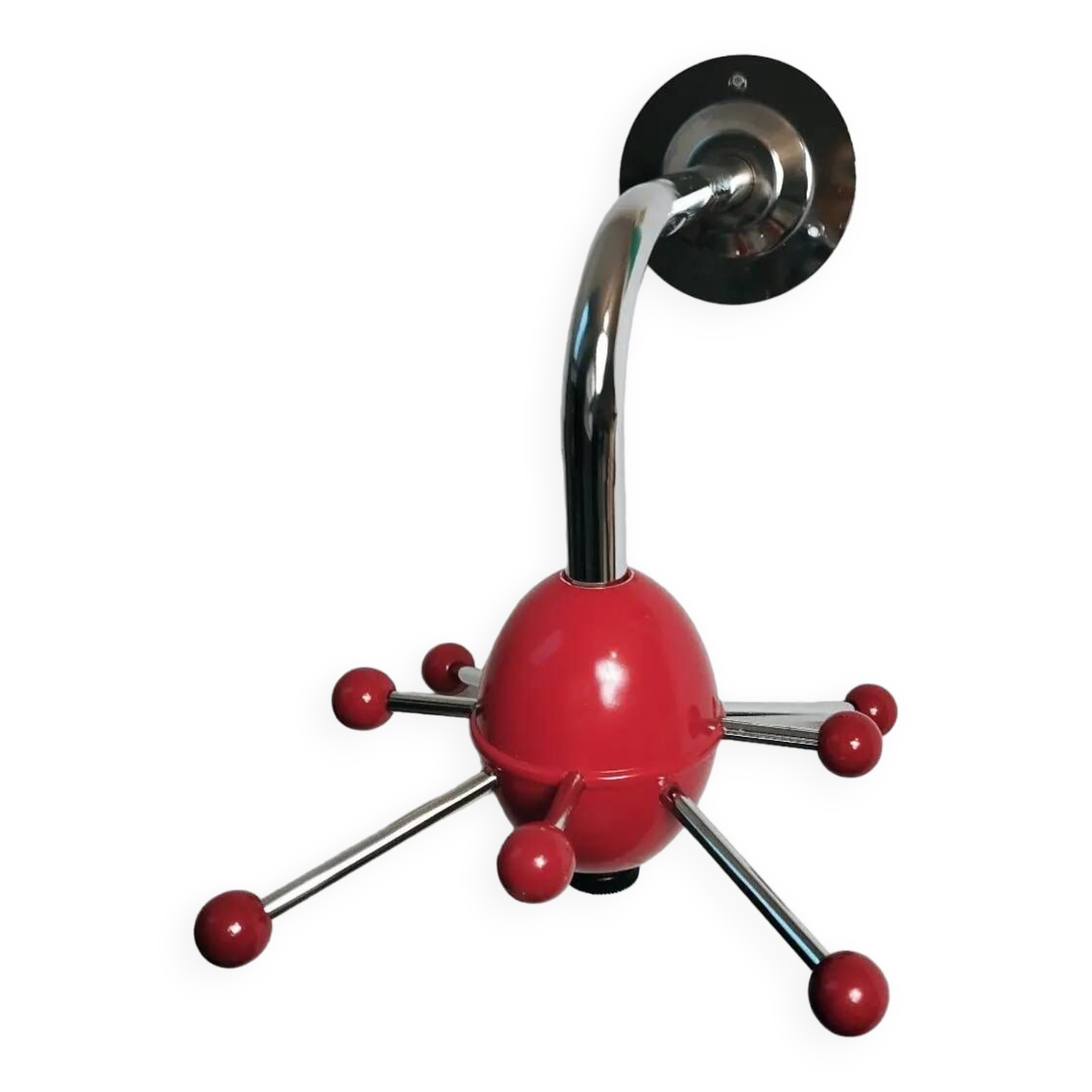 Sputnik wall coat rack