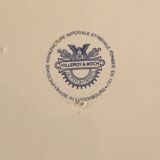 Plat compartimenté apéritif faïence multicolore Septfontaines Villeroy et Boch