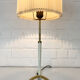 Modernist Table Lamp by J.T. Kalmar, Austria, Mid-Century Brass