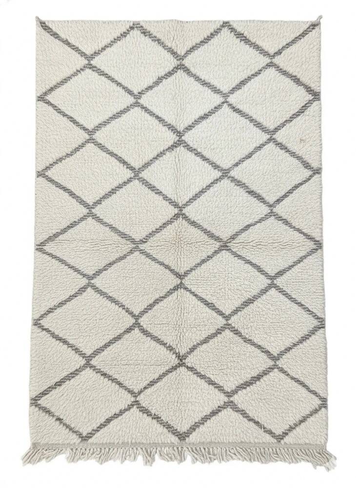 Tapis Marocain à losanges marron
