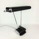 Lampe de bureau N71 Jumo noir et chrome 1950