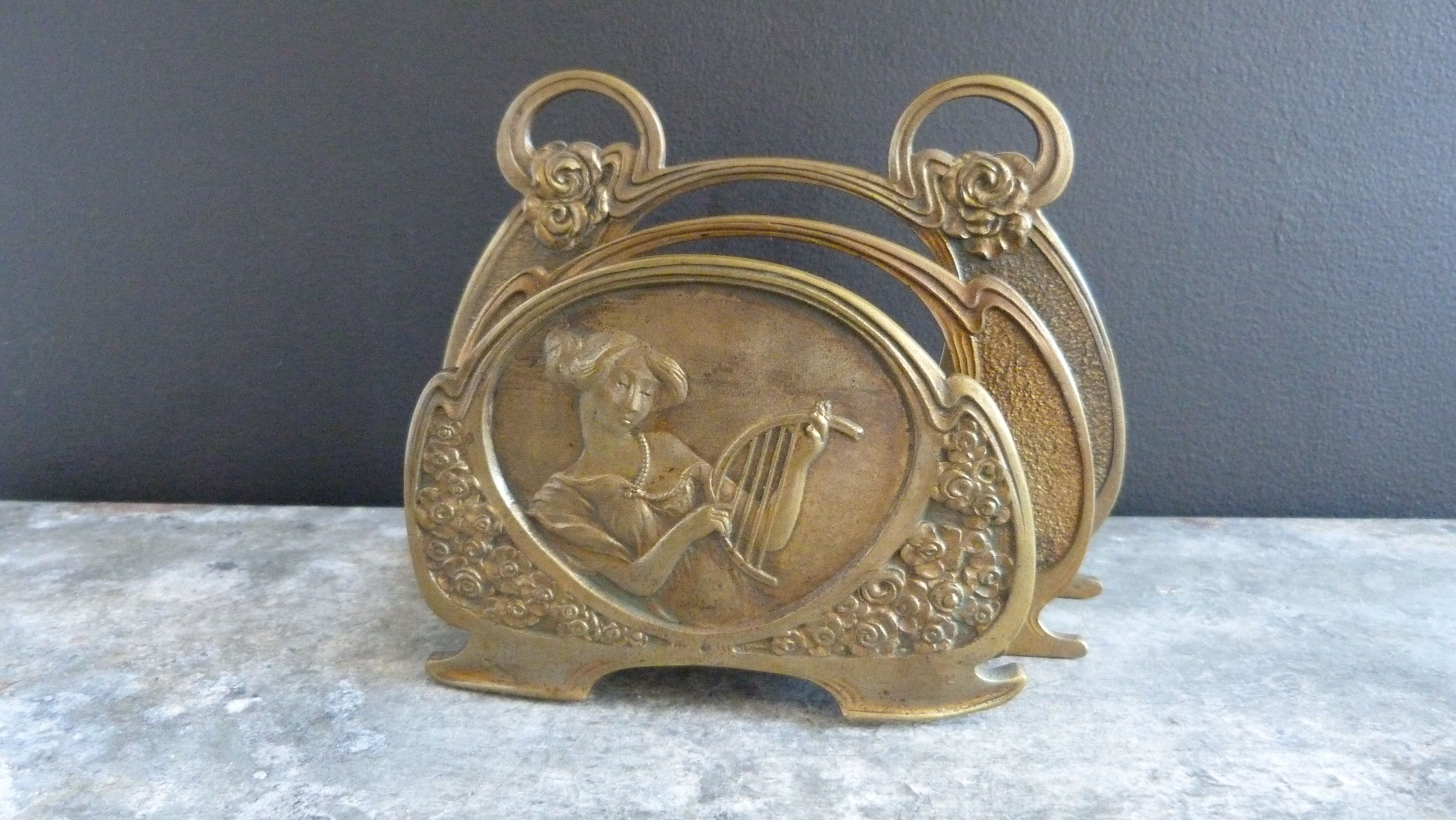 Mail door art nouveau 1900