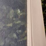 Communication door 1 translucent glass H233.5xL84.5cm old 20th century