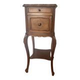 Pink marble bedside table