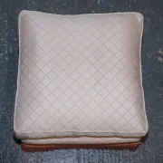Country House Armchair and Ottoman Set, England