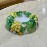 Empty Pocket or Grape Ashtray in slip ceramic