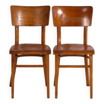 Vintage dining chairs (c.1950). 2-piece set #2