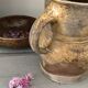 Glazed stoneware jug