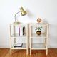 Pair of shelves by Makio Hasuike by Gedy, Italy 1970