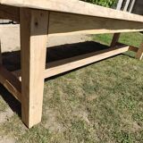 Grande table en chêne du Jura