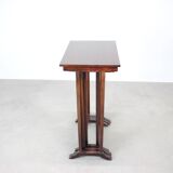 Art Deco Nesting Tables in Mahogany Veneer, 1930s, Czechoslovakia