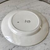 Round earthenware dish New Givors model "Rita" 30s