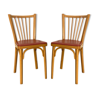 Paire de chaises bistrot Baumann