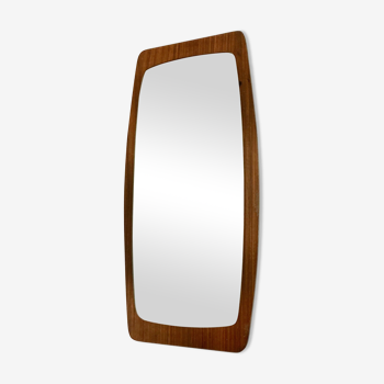 Scandinavian style mirror in vintage wood