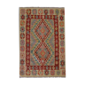 Traditional Afghan Kilim Rug Handwoven Oriental Wool Area Rug- 81x117cm