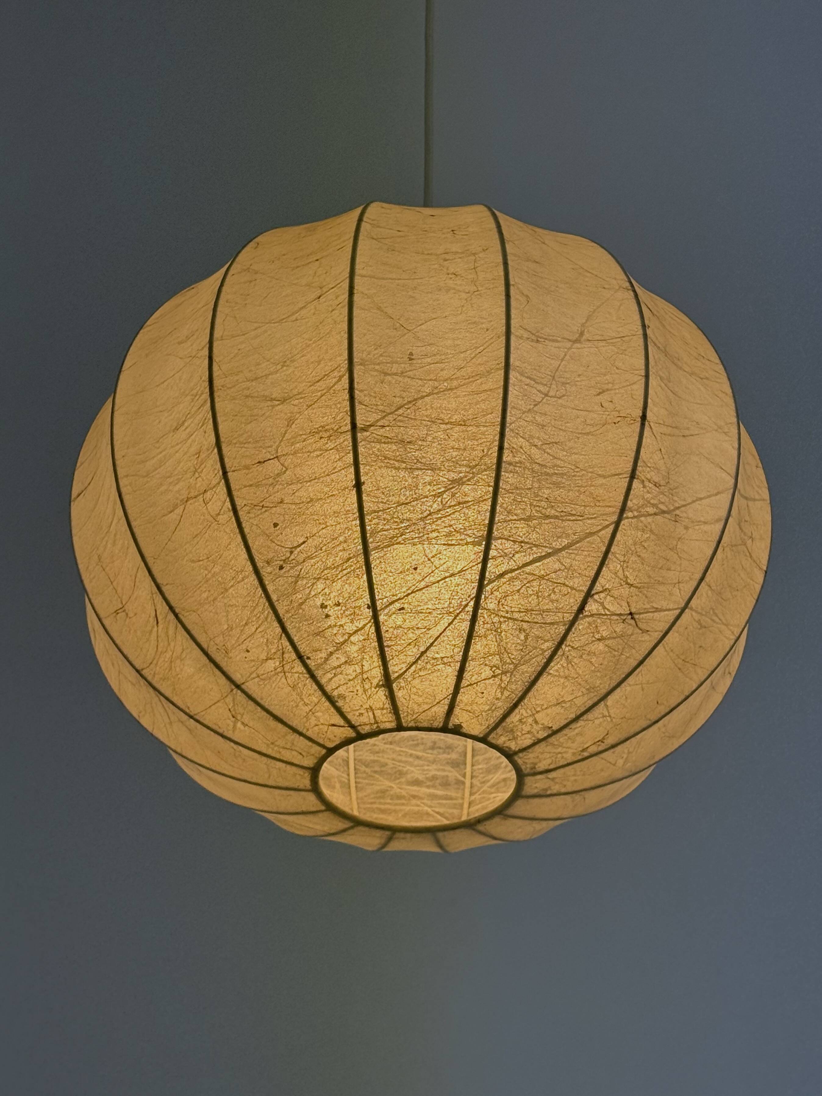 Suspension Cocoon vintage par Goldkant Leuchten