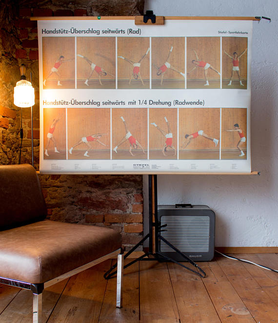 "Sports" published by Paul Sappl Austria 1968 poster