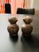 Norbert Pierlot ceramic owl salt and pepper set