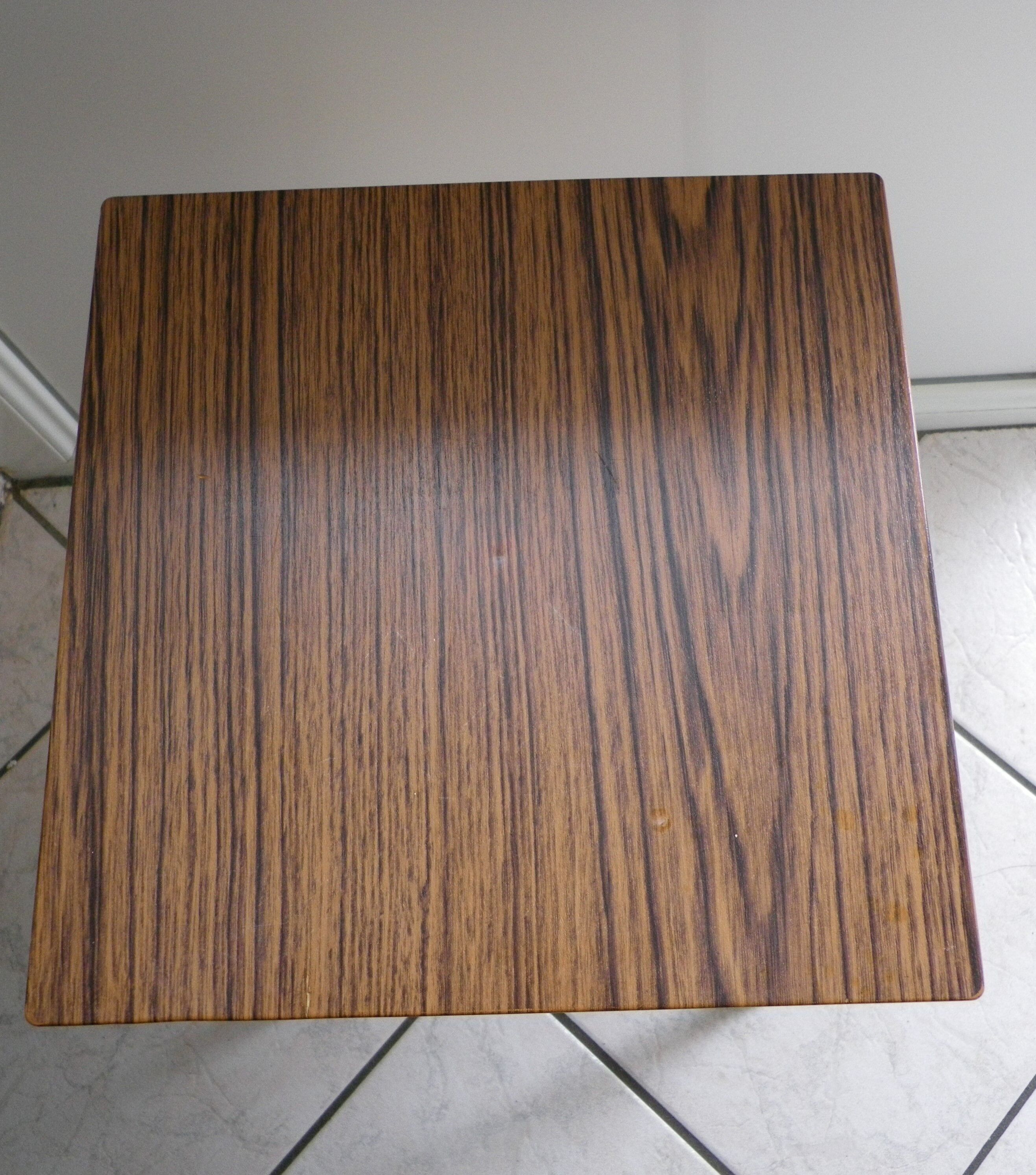 Vintage stool with storage box -1960s