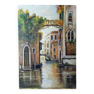 Tableau Vénitien huile