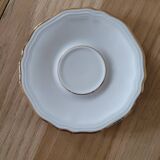 6 cups and saucers in Bavaria porcelain.