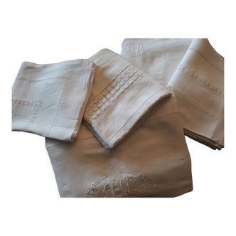 Lot de 5 draps