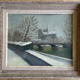 Painting quai de la tournelle