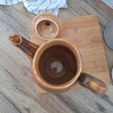 Vintage stoneware teapot / coffee pot