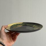 Set of 6 terracotta plates, hand-thrown pottery