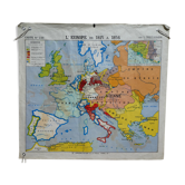 Carte scolaire Hatier de l'Europe