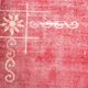 7x10 pale red large turkish rug, 203x310cm