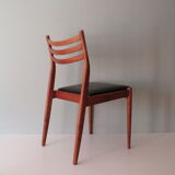 Set of 3 teak dining chairs, Danish design 1960-1970
