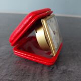 Travel alarm clock Jazz Deluxe red 60s