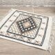 Vintage pure wool kilim rug