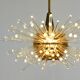 Lustre Bakalowits Miracle Sputnik in brass with crystal glass rods, 1960s