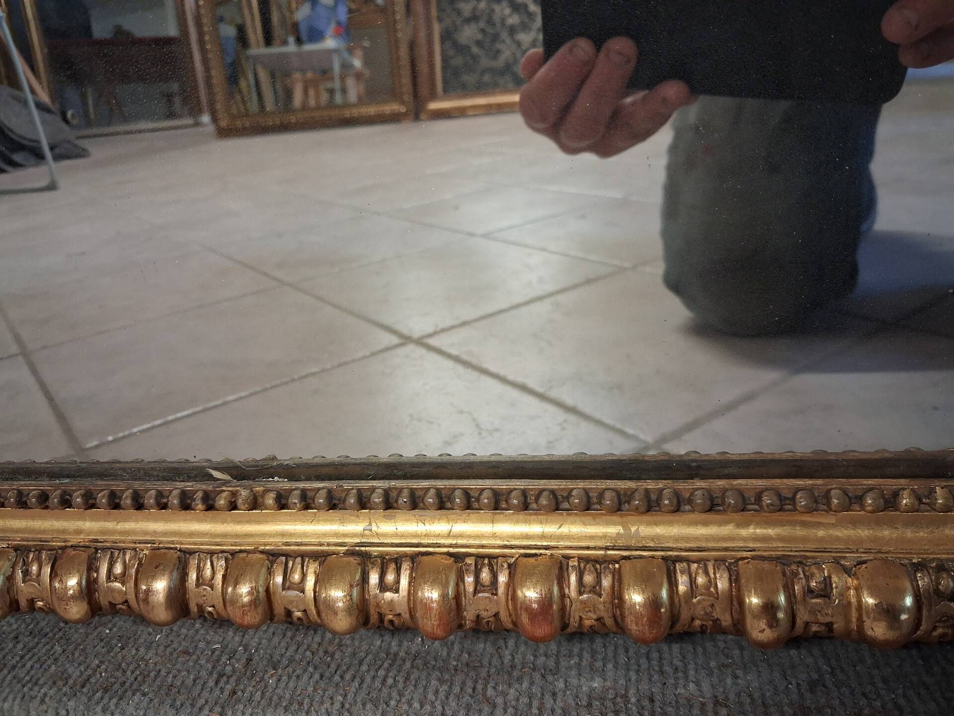 Louis Philippe mirror 174 x 60