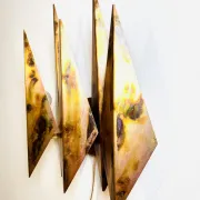 Model 5160 Brutalist Wall Light By Svend Aage Holm-Sørensen For Holm-Sørensen & Co, Denmark, 1960S