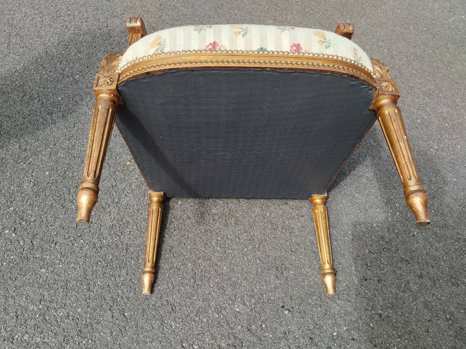 Pair of old Louis XVI style armchairs