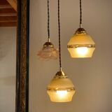 Pair of suspensions Art Deco