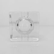 Sculptural ashtray in clear glass, Puzzle model, design Bertil Vallien, B
