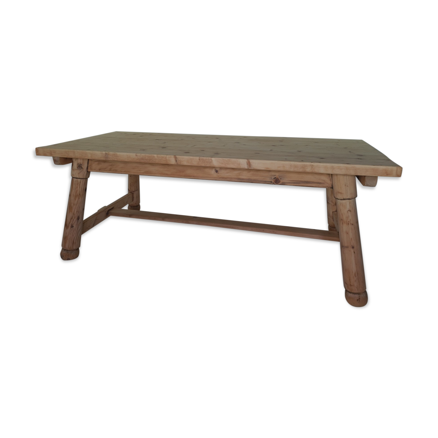 Brutalist farmhouse table