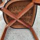 Lot 6 chaises Mid-Century scandinaves années 50-60 pieds compas vintage