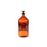 Brocante apothecary bottle 1 ltr with various prints