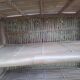 Vintage bamboo and rattan wardrobe or storage unit