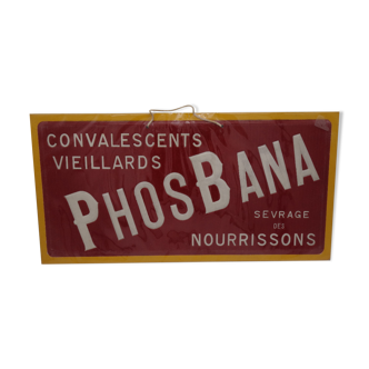 Plaque publicitaire