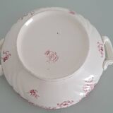 Large salad bowl, Longwy Enamels, Beauvais model - 1930s