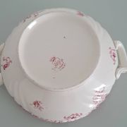 Large salad bowl, Longwy Enamels, Beauvais model - 1930s